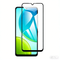 For Vivo Y04S Glass for Vivo Y04 4G 2.5D Tempered Glass Full Cover Adhesive Screen Protector for Y04