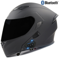 跨境供貨電動摩托車雙鏡片揭面盔摩旅跑盔全覆式越野盔Dot全盔