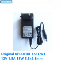 Original AC Adapter Charger For CWT 12V 1.5A 18W 5.5x2.1mm KPD-018F MSA-C1500IC12.0-18P-DE ADS-26FSG-12 Power Supply
