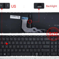 New Laptop US Keyboard for HP ENVY X360 15-ED ENVY 15 TPN-C149 15-AG TPN-W140 English Keyboard