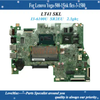 High quality For Lenovo Yoga-500-15isk flex-3-1580 Laptop Motherboard LT41 SKL INTEL HD SR2EU I3-6100U DDR3 100% tested
