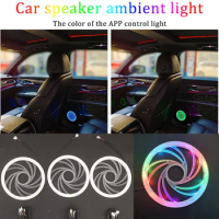 Car horn LED ambient light Car audio decorative lights Audio light emitting cover Car ambient light Car interior modified lights