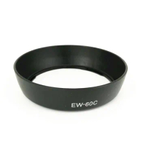 Lens Hood replace EW-60C EW60C for Canon EF 28-90mm f/4-5.6 28-80mm f/3.5-5.6 EF-S 18-55mm f/3.5-5.6 Lenses