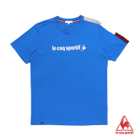 法國公雞牌短袖T恤 LON2380234-中性-強藍
