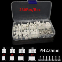 Hehuxiu Store Perumahan Pin Header Wire Connector 2.0mm 2.0mm Pitch Terminal Kit / Perumahan / Pin P