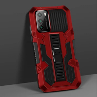 For Xiaomi Redmi Note 10 4G 10S Shockproof Rugged Armor Kickstand Phone Case for Redmi Note 10 Pro Max Bumper Protection Cover