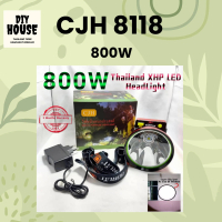 Lampu Suluh Atas Kepala KUAT TERANG~!! CJH 8118 800W RECHARGEABLE LED HEADLIGHT lampu putih outdoor