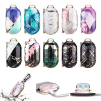 rElectroplated Marble Earphone Case For Samsung Galaxy Buds Buds Plus Colorful Hard PC Wireless Bluetooth Headset Protector Cove
