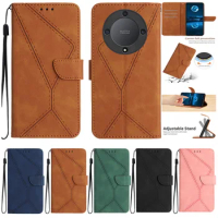 X9a Capa For Honor X9a X 9A Flip Case X9a Fundas on For Honor X5 Honor X8 Honor X7 Coque Leather Magnetic Protect Wallet Cover