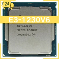 Processor Quad Core Xeon Eight-thread CPU, E3 1230v6, E3 1230 v6, 3.5GHz, 72W, LGA 1151