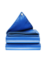 雨布 藍色刀刮布魚池養殖布貨車雨布篷布油布戶外遮雨防水加厚耐磨帆布【JZKL370】
