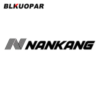 BLKUOPAR for NANKANG Tires Car Stickers Sunscreen Creative Occlusion Scratch Decals Waterproof Vinyl Refrigerator Decoration