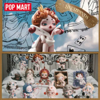 Popmart Skullpanda Everyday Wonderland Series Blind Box Toys Kawaii Anime Action Figure Surprise Mystery Box Dolls Girls Gift