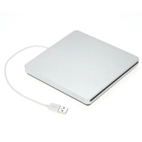 USB 2.0 Portable Ultra Slim External Slot-in CD DVD ROM Player Drive Writer Reader for iMac/MacBook/MacBook Air/Pro Laptop PC