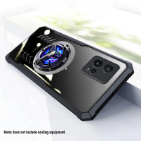 Penutup Sarung yang jelas untuk Motorola Moto G72, Ultra nipis, kalis kejutan, penyejukan permainan,