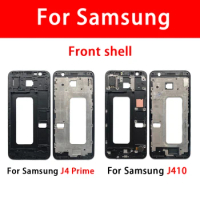 10 Pcs Front Frame Panel Chassis Bezel For Samsung J4 Prime J4 Core J6 Plus J7 2017 J730 LCD Housing