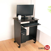 桌子/電腦桌/可移動 精巧60x45cm活動電腦桌【LOGIS邏爵】【LS-01】