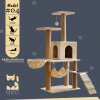 Cat Tower - Cat Tree - Cat Toys - Cat Condo - Kandang Kucing Persia Peaknose Flatnose Himalaya MIEO