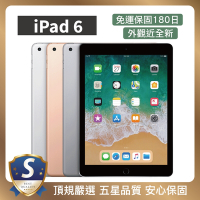 【S級福利品】 Apple iPad 6 128G WiFi
