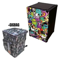 Cajon Akustik Bebas Custom Drumbox Double Drum Snare Cajon Custom + Gigbag