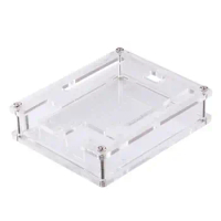 Transparent Acrylic Case Box Lightweight Good Heat Dissipation Performance Compatible For Arduino Uno R3 Development Board