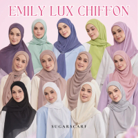 Sugarscarf Emily Lux Plain Chiffon Scarf