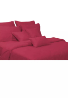 AKEMI AKEMI Colour Array Quilt Cover - Goji Red