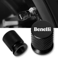 With Logo For BENELLI TNT 125 TNT135 Jinpeng 502 TRK502 TRK 502X Motorcycle Accessorie Wheel Tire Valve Stem Caps Airtight Cover