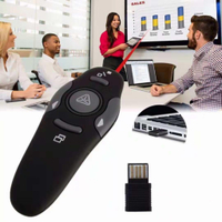 JK 2.4GHz Wireless Presenter Remote Presentation การควบคุม USB PowerPoint PPT Clicker พร้อมแบตเตอรี่ AAA