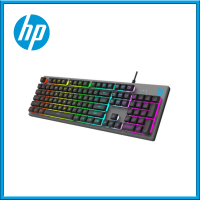 HP 惠普 K500F LED背光 機械手感鍵盤 黑