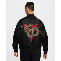【NIKE 耐吉】KOBE 曼巴之年 鋪棉外套 夾克 飛行外套 男款 AS KB U NK TF FILLED JKT LNY 黑色(HQ4696010)