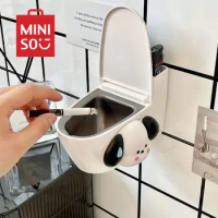 Pochacco Ashtray Miniso Sanrio Cute Anime Diy Creative Toilet Design Bathroom Non Perforated Ashtray Phone Holder Funny Gifts
