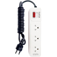 รางปลั๊กไฟ (มอก.) 3 ช่อง 2 เมตร DATA รุ่น AP3159 สีชมพู