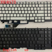English laptop Keyboard For DELL G7 7587 7588 7700 7790 With RGB Backlit