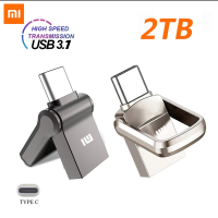 Xiaomi USB Flash Drive 2TB OTG โลหะ USB 3.1ไดรฟ์ปากกา1TB 512GB Type C ความเร็วสูง Pendrive Mini Flash Drive Memory Stick