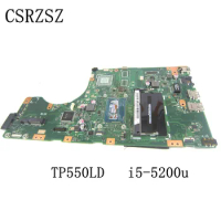 For ASUS Original Laptop motherboard TP550LD Mainboard REV 2.0 Processor i5-5200u integrated Test