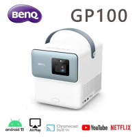 【特惠促銷~結帳更省】BenQ 1080P Android TV微型智慧投影機 GP100