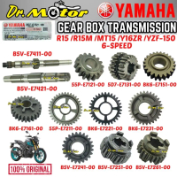 R15 R15M Y16ZR MT15 YZF150 Gear Box Transmission Axle Shaft Main Drive Giar Gigi Enjin 55P-E7121-00