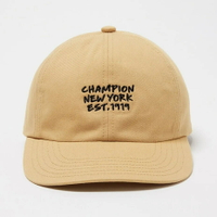 【毒】Champion 台灣公司貨 街頭風刺繡棒球帽(卡其色) C8-Y702C-780