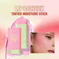 HANDAIYAN Powder Blusher Stick Vigorous Blush Cream Natural Stereo Cheek Facial Rouge Matte Highlight Brightening Contour Stick