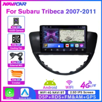 2DIN Android10.0 Car Radio For Subaru Tribeca 2007-2011 GPS Navigation Stereo Receiver Auto Radio Bluetooth Player Car Video IGO