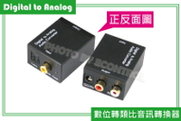 【易控王】數位轉類比轉換器 SPDIF轉RCA 解碼器 光纖同軸電纜Coaxial 轉 類比AV 數位音訊轉換類比音效 數位音效轉換器(50-502)