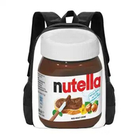 Nutella Backpacks For School Teenagers Girls Travel Bags Nutella Forrero Rocher Kinder Bueno Hazlenut