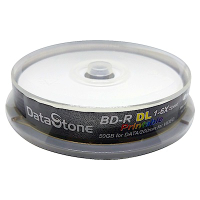 DataStone 藍光 6X BD-R DL 50GB 亮面光澤可印片 (10片)