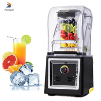 Commercial High Performance Blender 1.8L Heavy Duty Blender BPA Free Mute Smoothie Machine Sound Insulation 1500W Food Mixer