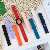 Silicone For Samsung Galaxy watch 6 strap 4 Classic/5 pro/3/Active 2/Gear S3 20mm/22mm watch strap bracelet Huawei GT 2/pro band