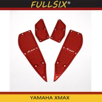 Motorcycle Parts Footboard Steps Motorbike Foot Footrest Pegs Plate Pads for Yamaha XMAX 300 X-MAX 250 300 2017-2018