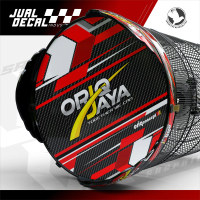 Stiker Decal Tebok MURAI ORIQ JAYA CONCEPT Variasi Sangkar Kandang Burung