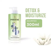 Pantene Micellar Detox & Moisturize Waterlily Extract Scalp Shampo 300 ml