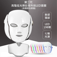 【MISIA 米熙亞】第三代 高階炫光煥彩高科技LED面膜 含頸部光照